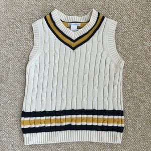Janie and Jack Cable Knit SweaterVest